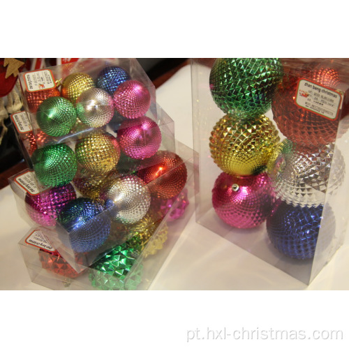 Top bola de Natal em forma de lichia ornamentos decoração